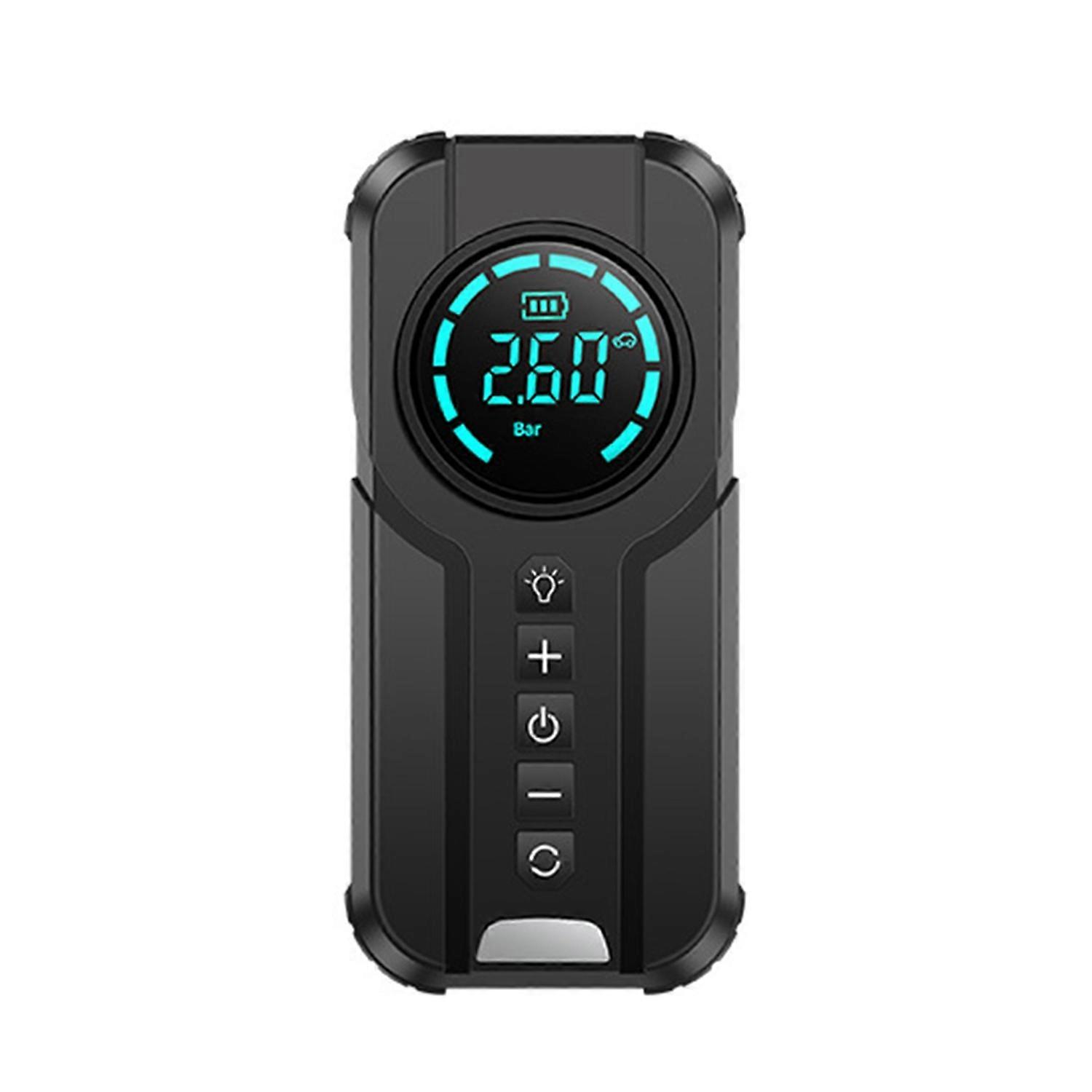 Jump Starter with Air Compressor, 1000A Portable Battery Booster with 150 PSI Tire Inflation 6000mAh