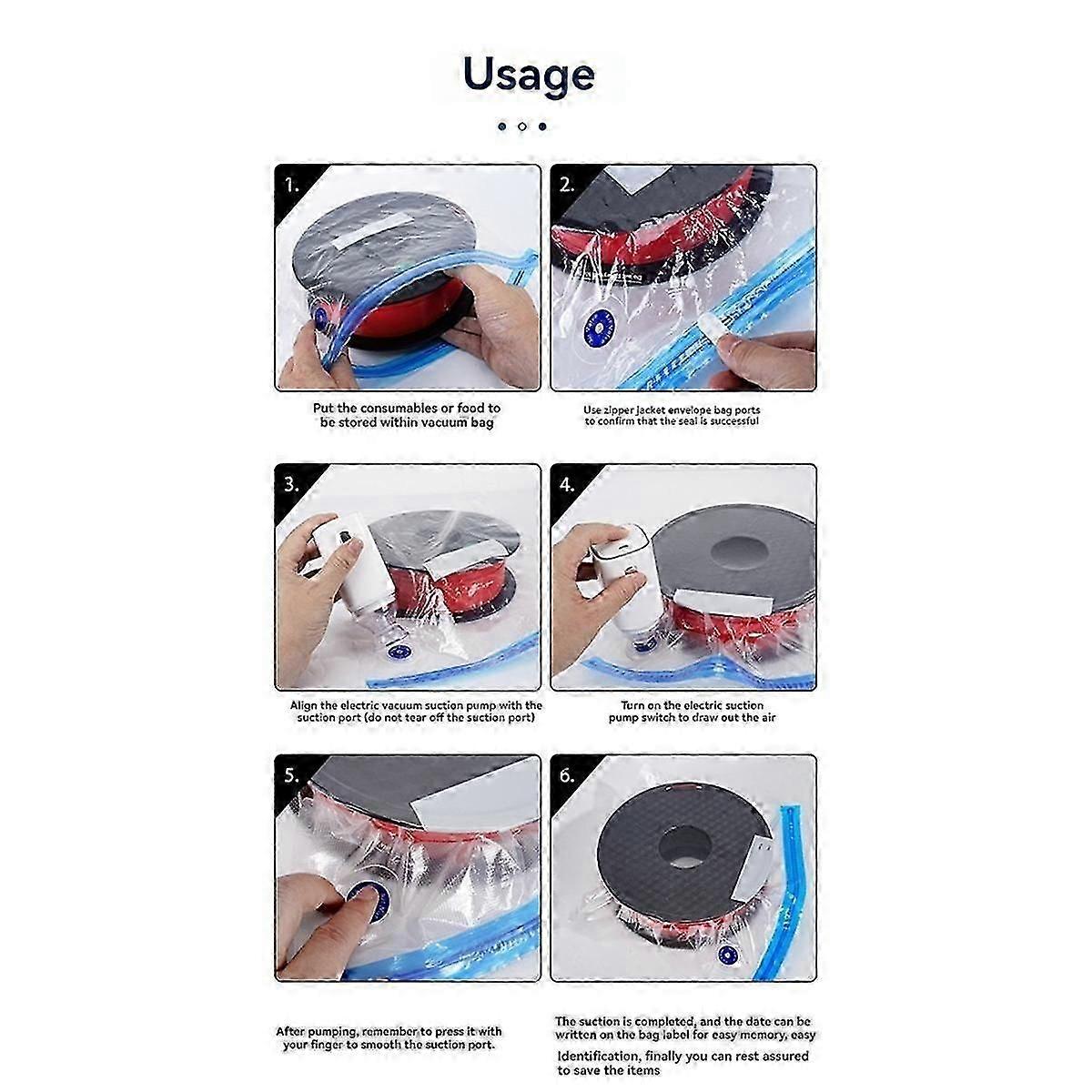 3Dプリンターフィラメントドライヤーバッグ-真空密閉型貯蔵電動チャージポンプ3D印刷アクセサリー