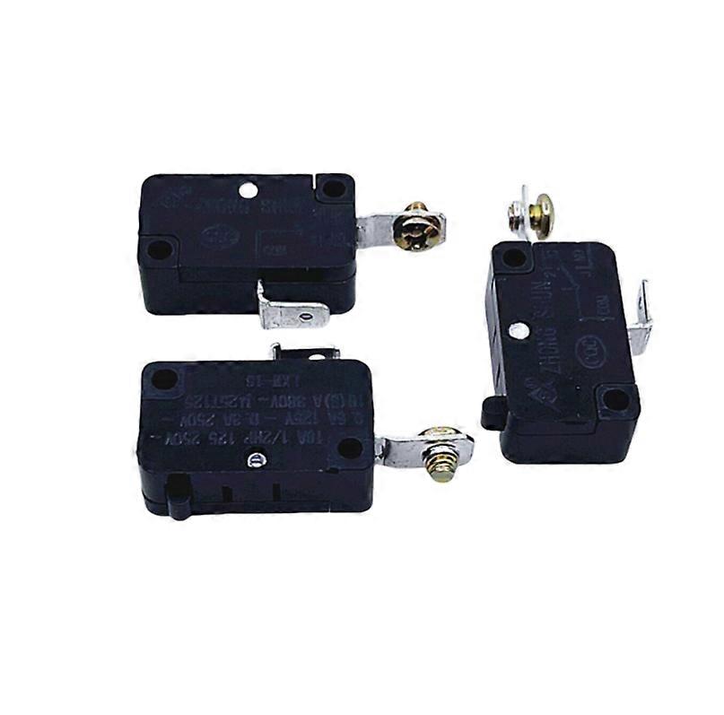 Rice Cooker Switch Micro-switch Glue Wood Microwave Oven Door Switch LXW-16 Silver Contact 16A Switch (3pcs)