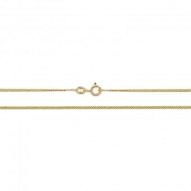 9ct Yellow Gold Close Curb Chain CH161