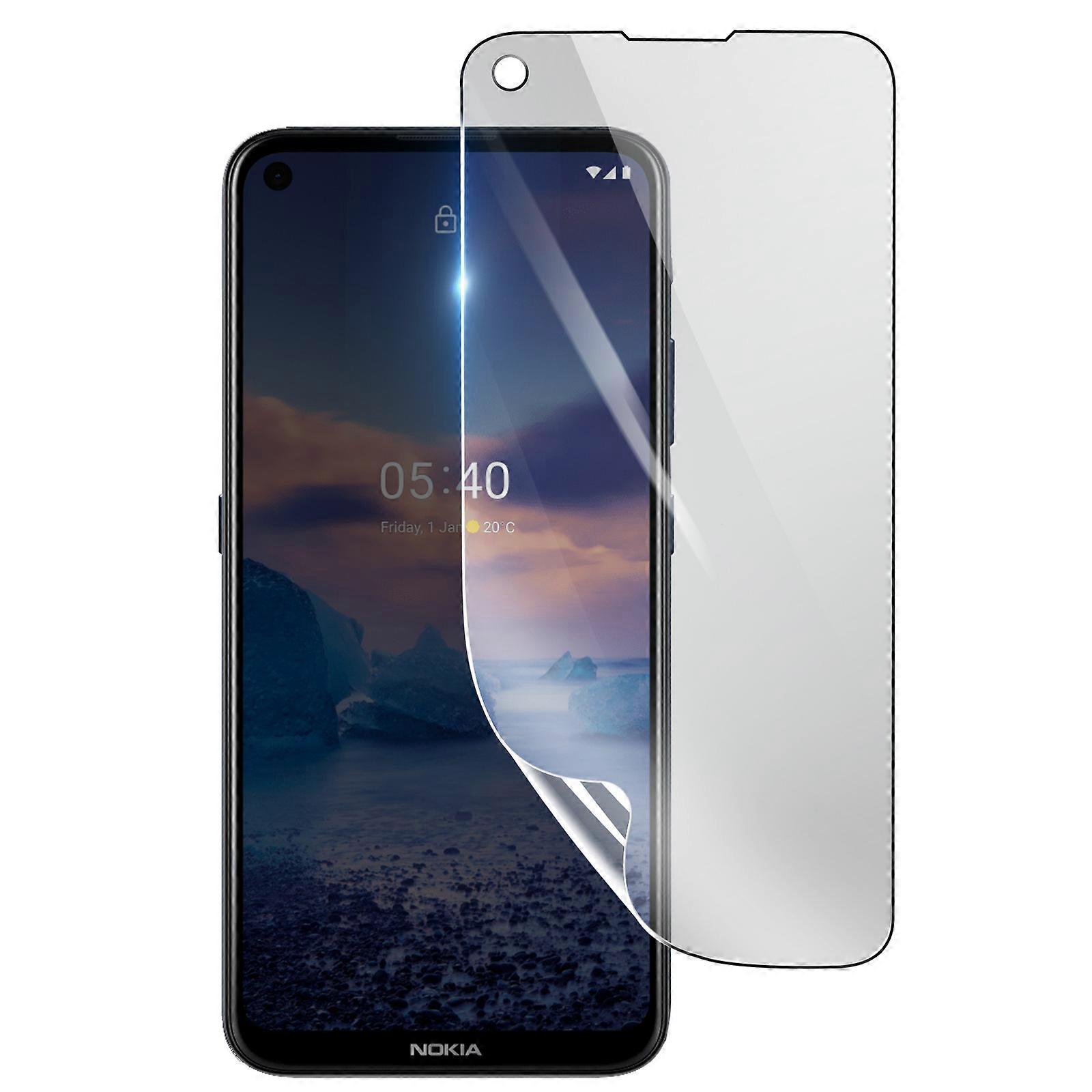 Shockproof Hydrogel Screen Protector for Nokia 5.4, Transparent
