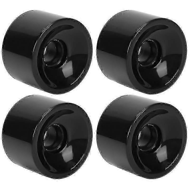 7X7cm Black Skateboard Small Parts 4pcs Skateboard Accessory Replacement Anti-tear Long Board Skateb