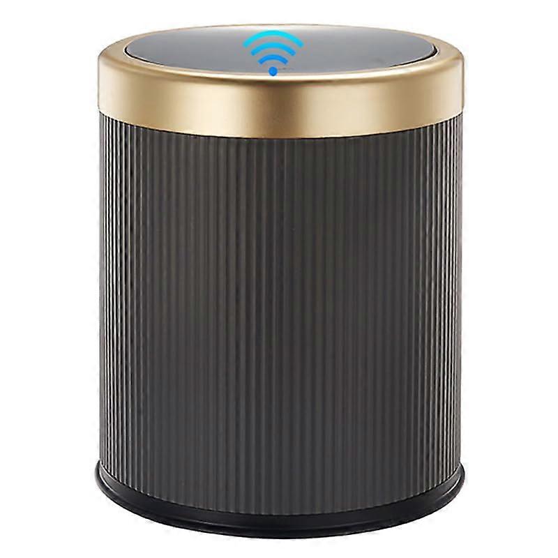 Bathroom automatic sensor touchless trash can 2.8 gallons