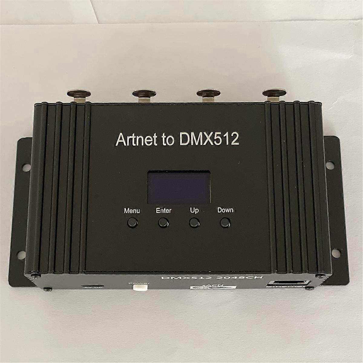ArtNet DMX512 Ethernet Lighting Controller Interface 4 Universe 2048CH LONGYING