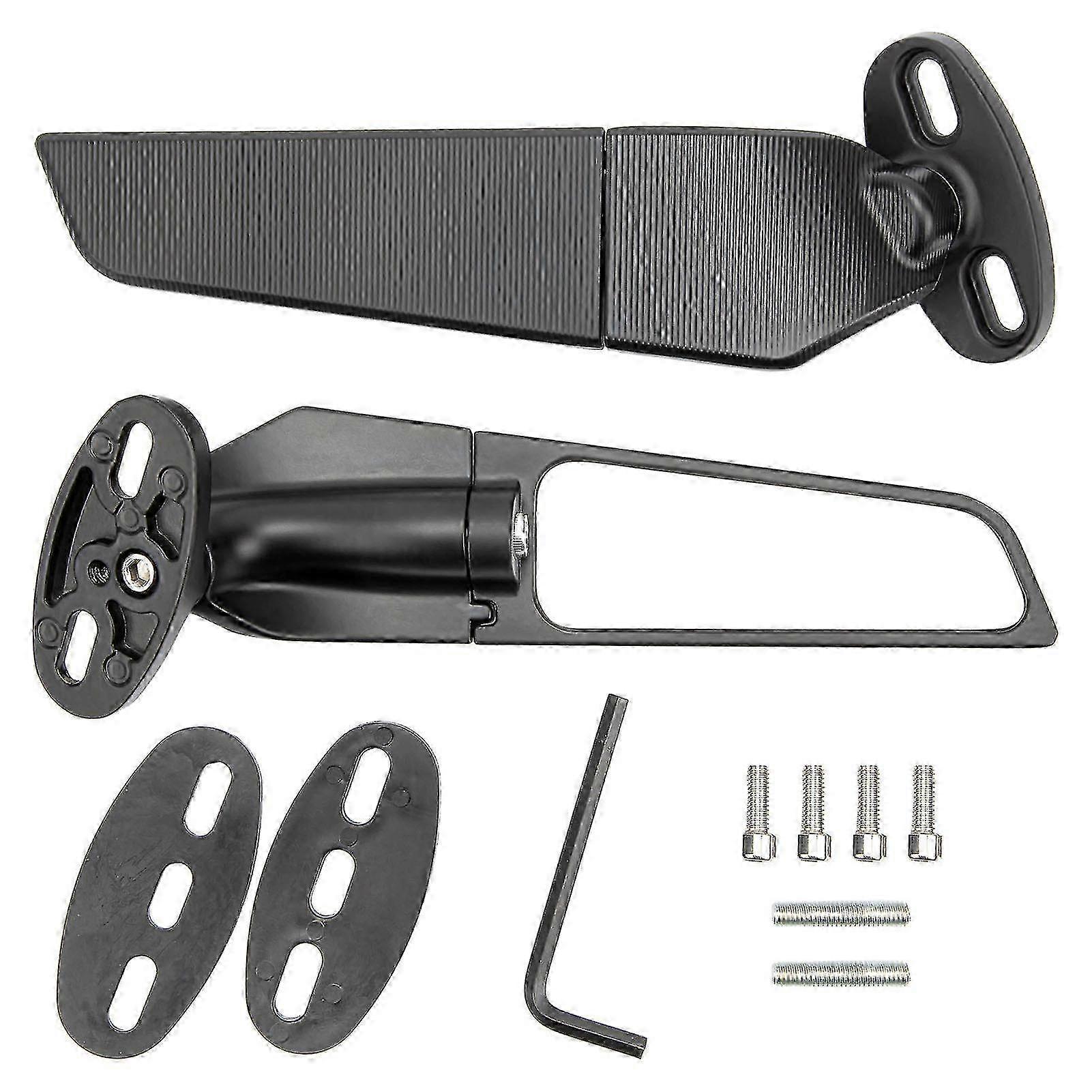 2pcs Adjustable Motorcycle Rearview Mirror for Ninja 250 300 H2