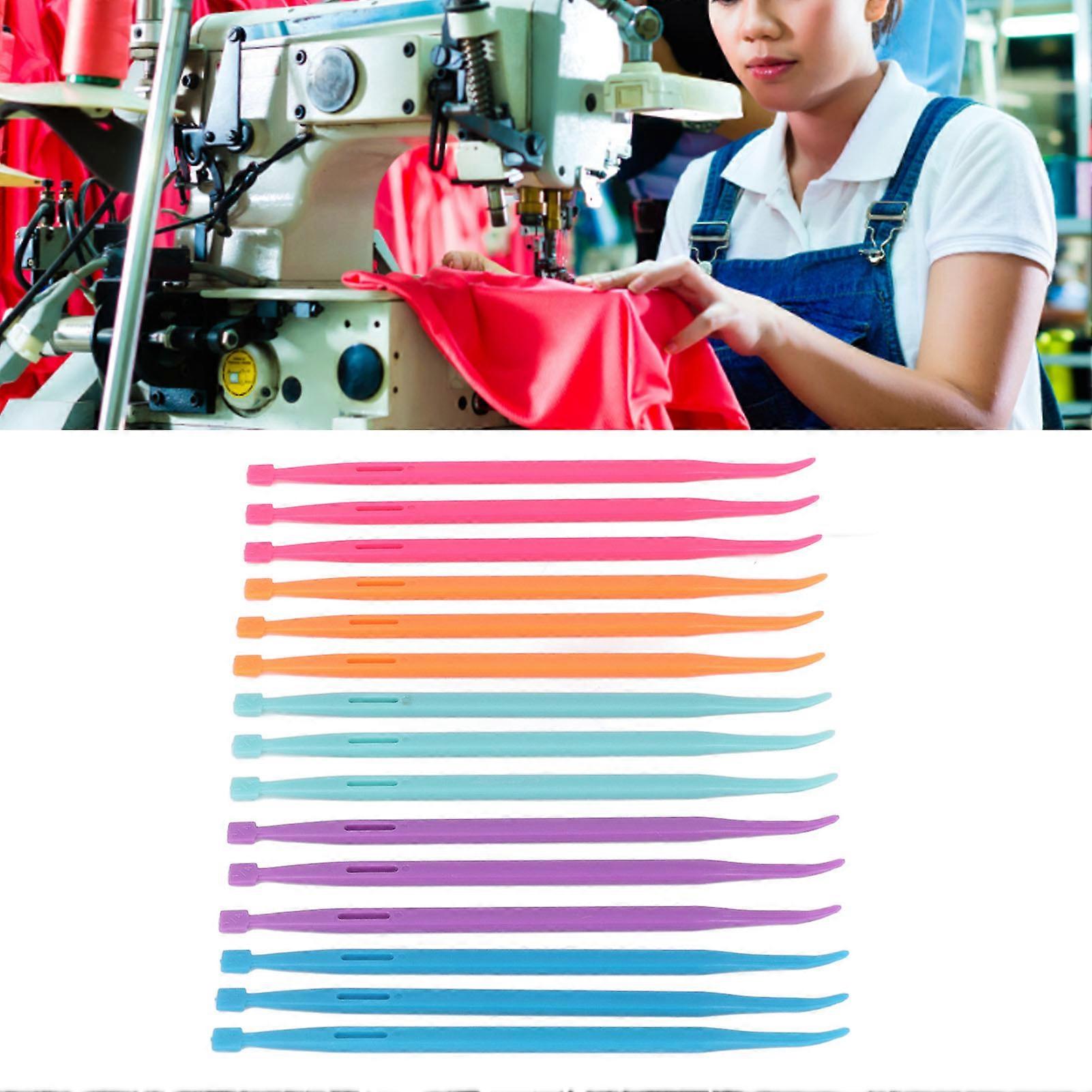 15Pcs Sewing Thangs Assorted Colors Sturdy Durable Plastic Multifunction Thang Sewing Tools for Craft Projects 