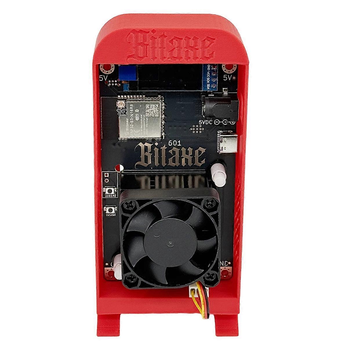 Bitaxe Gamma 601 BTC Solo Lottery Miner UK PLUG