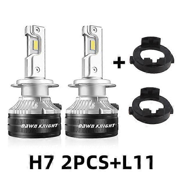 DAWNKNIGHT K7C 110W K5C  H7 Led Lamp 4300K 6000K H7 Adapter Combination Sending Russian Inventory H7 Led Headlight Bulb 2PCS