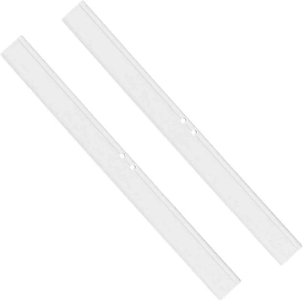 2er-Set 25,5cm Gummilippen - Silikon - für Duschabzieher