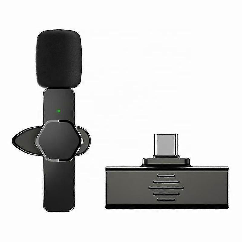 Mic Wireless Live Broadcast Equipment Vlog Microphones Lapel Interview