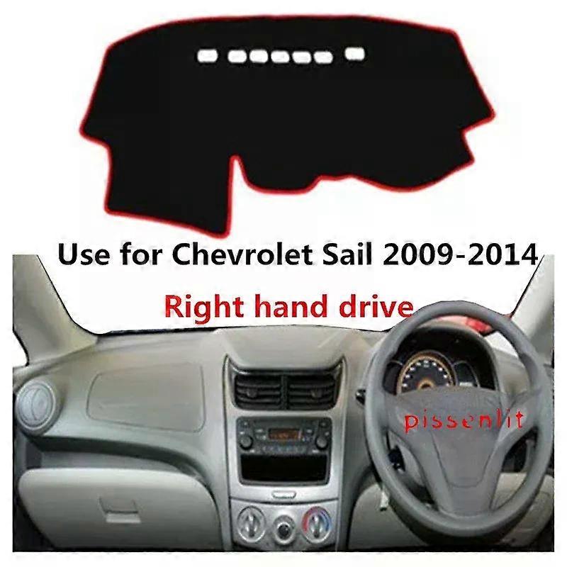 Pissenlit שמש צל רכב לוח מחוונים כיסוי מחצלת אביזרים עבור שברולט מפרש 2009 2010 2011 2012 2013 2014 RHD מגן כרית