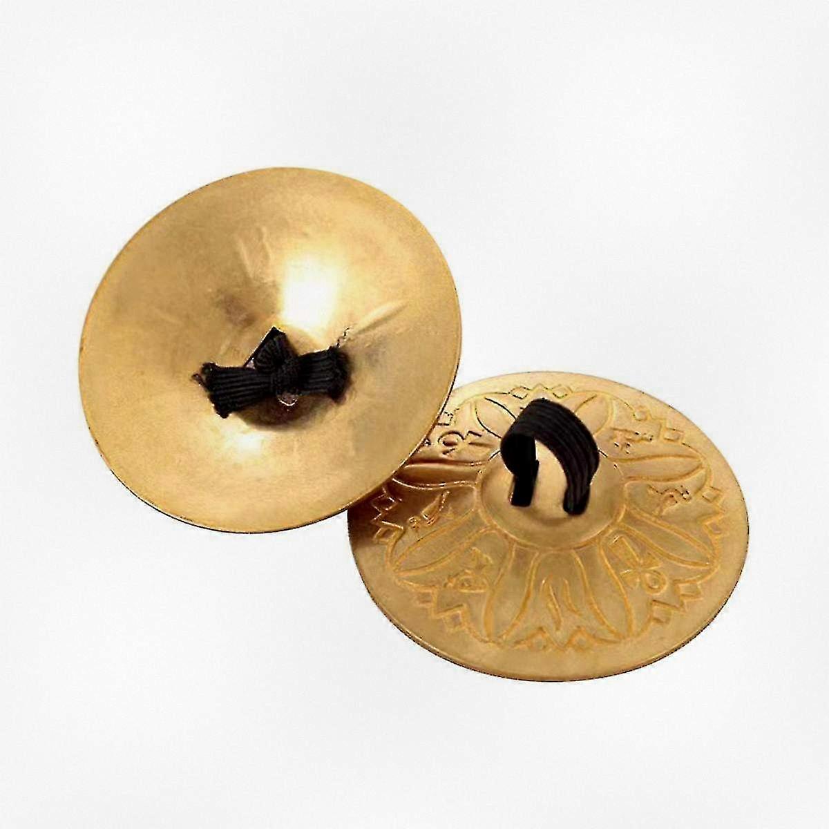 Handheld Finger Cymbals for Dance, Elastic Band Style, Percussion Instruments Ideal for Dance Enthusiasts of All Ages