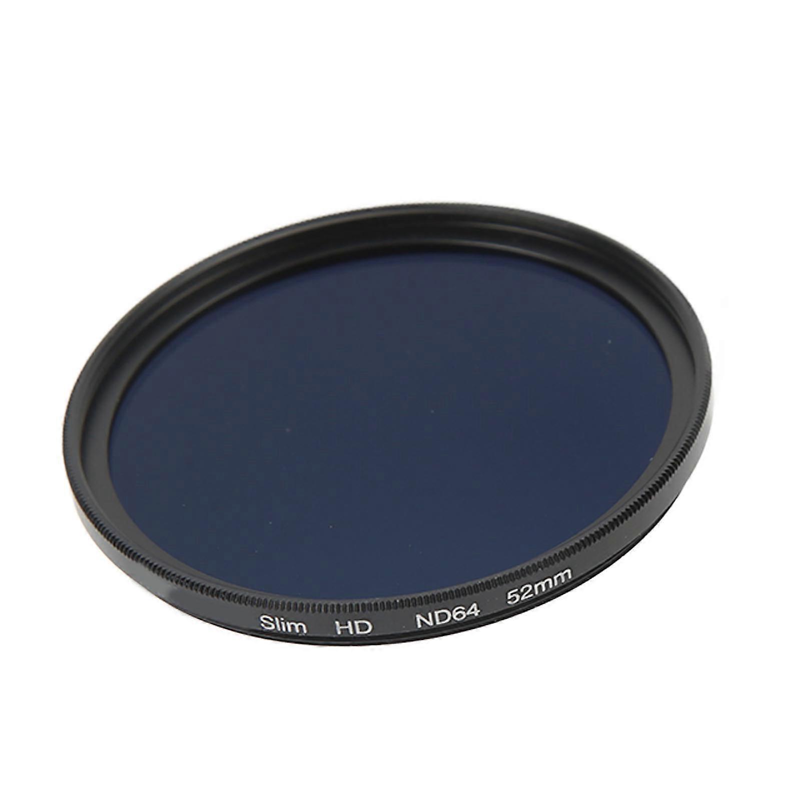 52mm ND64 Neutral Density Filter: Scratch-Resistant, High Definition for Mirrorless SLRs