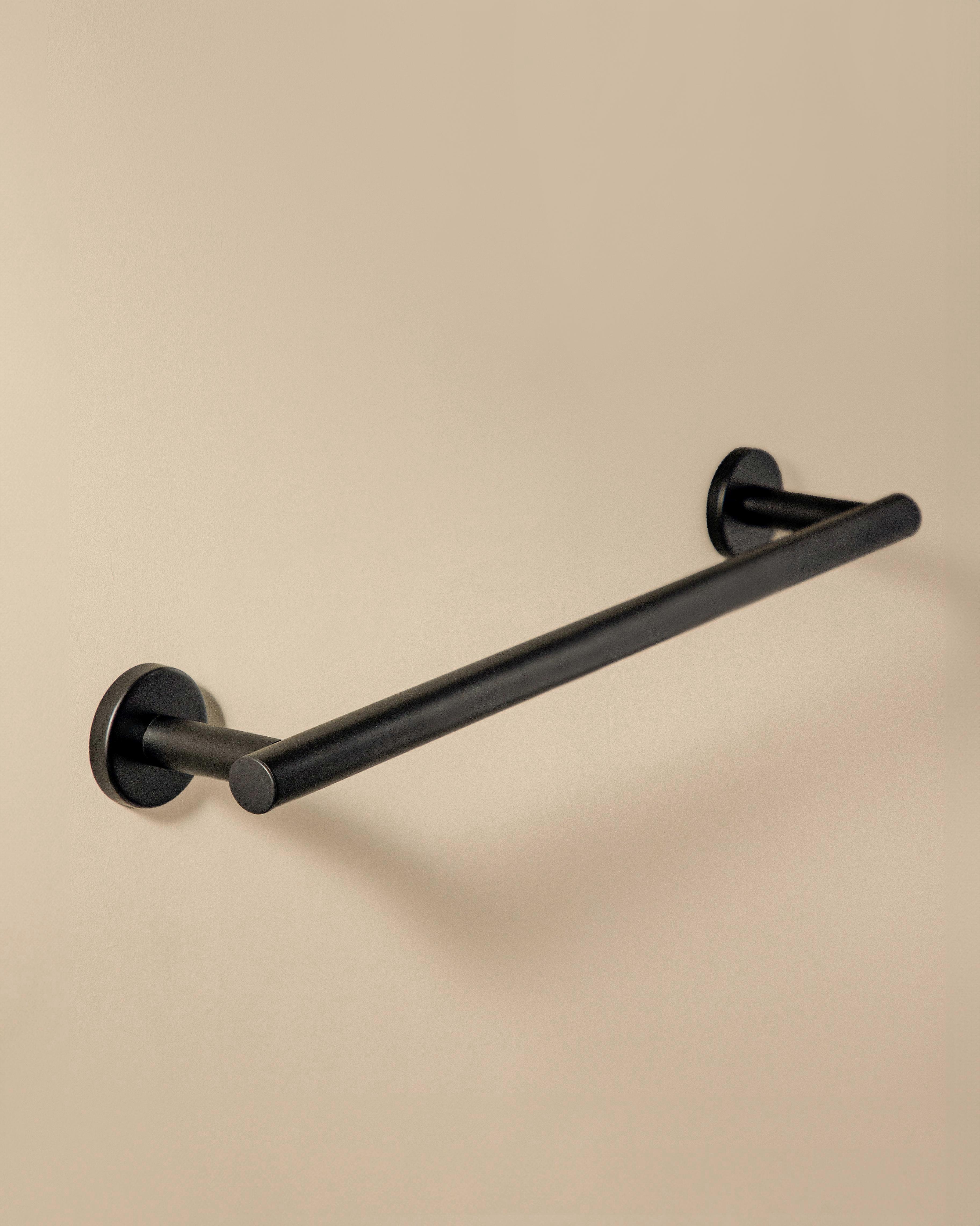 COSMIC Towel Rail Matt Black Architect Sp (46cm)