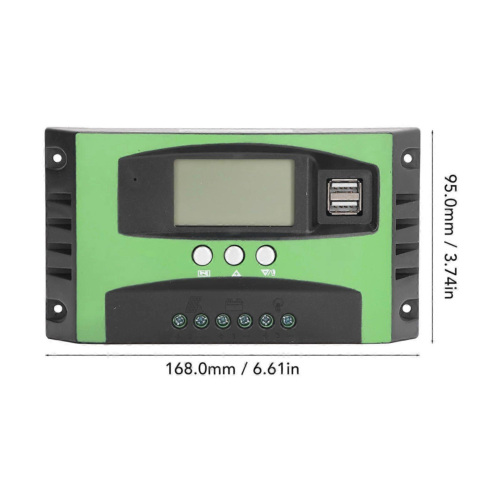 2025 Latest Model  Solar Charge Controller LCD Display Photovoltaic Solar