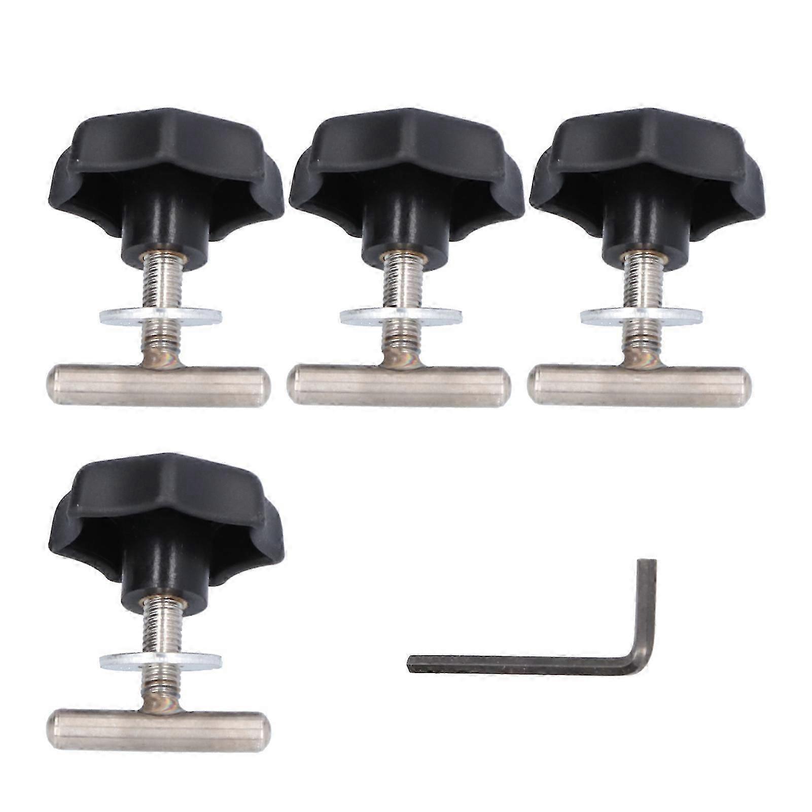 Lot de 4 boulons en T pour rail de verrouillage 7h5883189e, accessoire de remplacement pour bus Multivan T5 T6