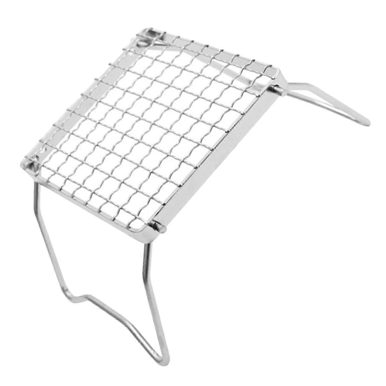 An outdoor cooking tool mini grill stand for camping and grilling