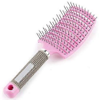 Gebogene belüftete Styling Haarbürste Barber Friseur Styling Tools
