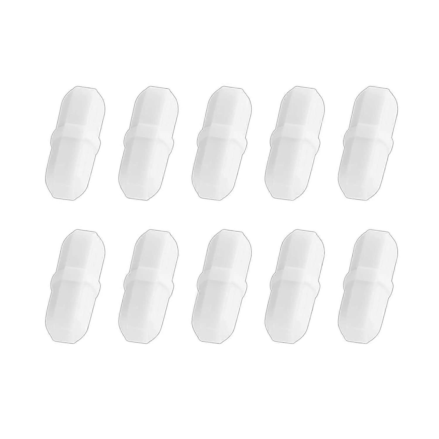 10 Pcs 20mm/0.8 Inch Magnetic Stirrer Mixer Stir Bar Laboratory