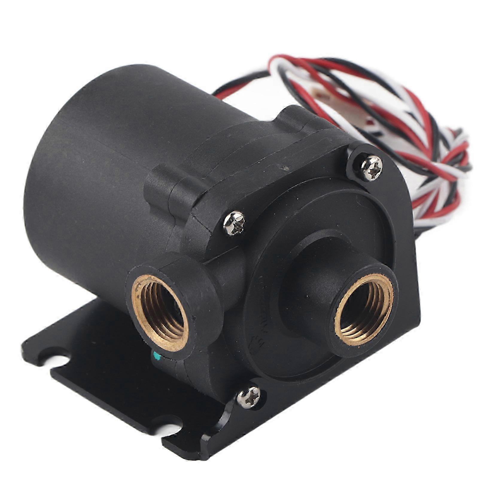 Compact DC Brushless Pump with G1/4 Thread, Left Outlet, and Adjustable Speed for Water Cooling Systems