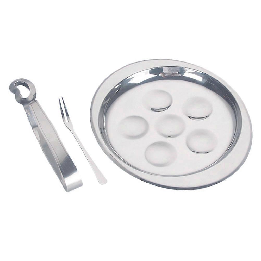 Escargot Serving Dish with Practical Features for Convenient Use,