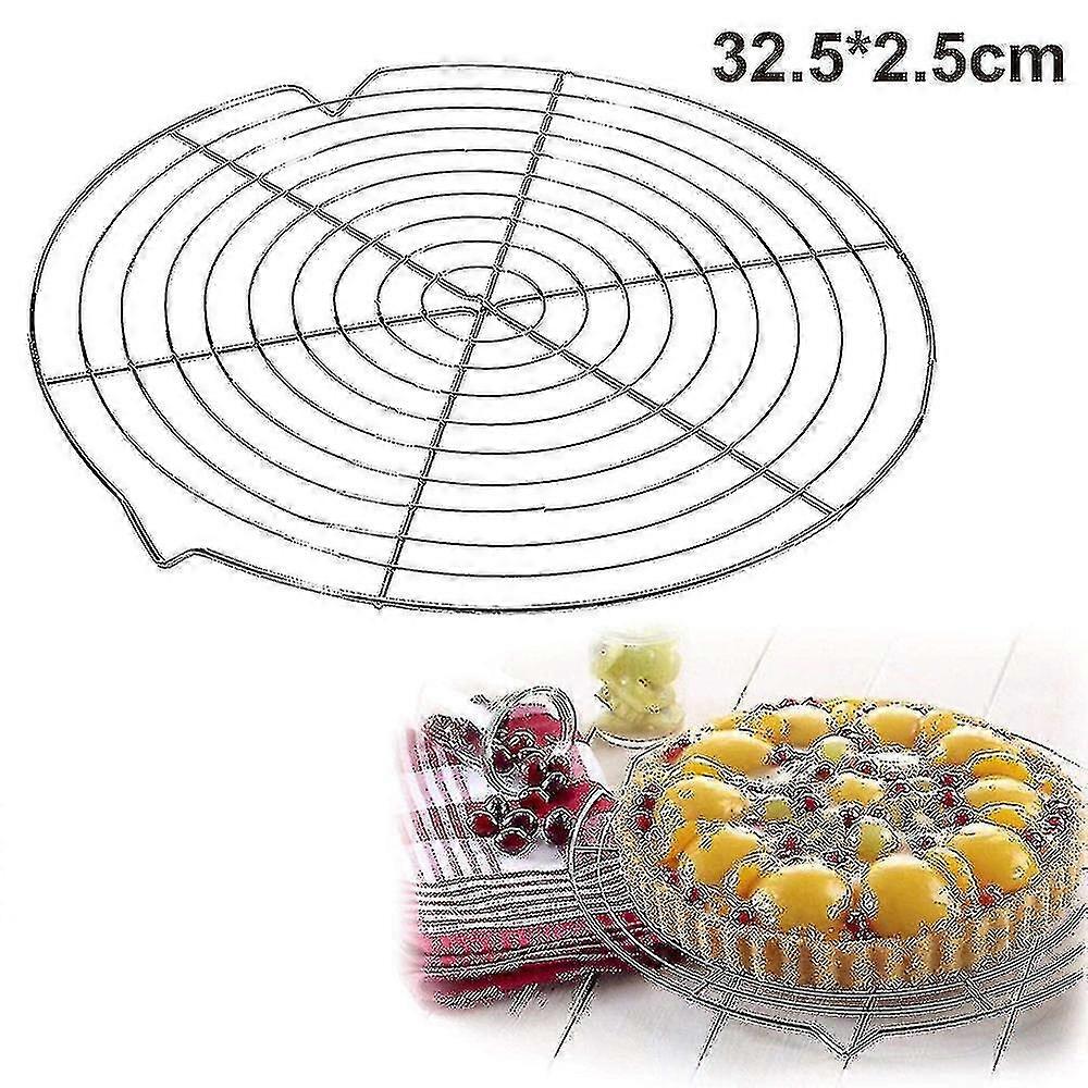 32.5cm Round Baking Cake Cooling Rack for Bread & Pastries
