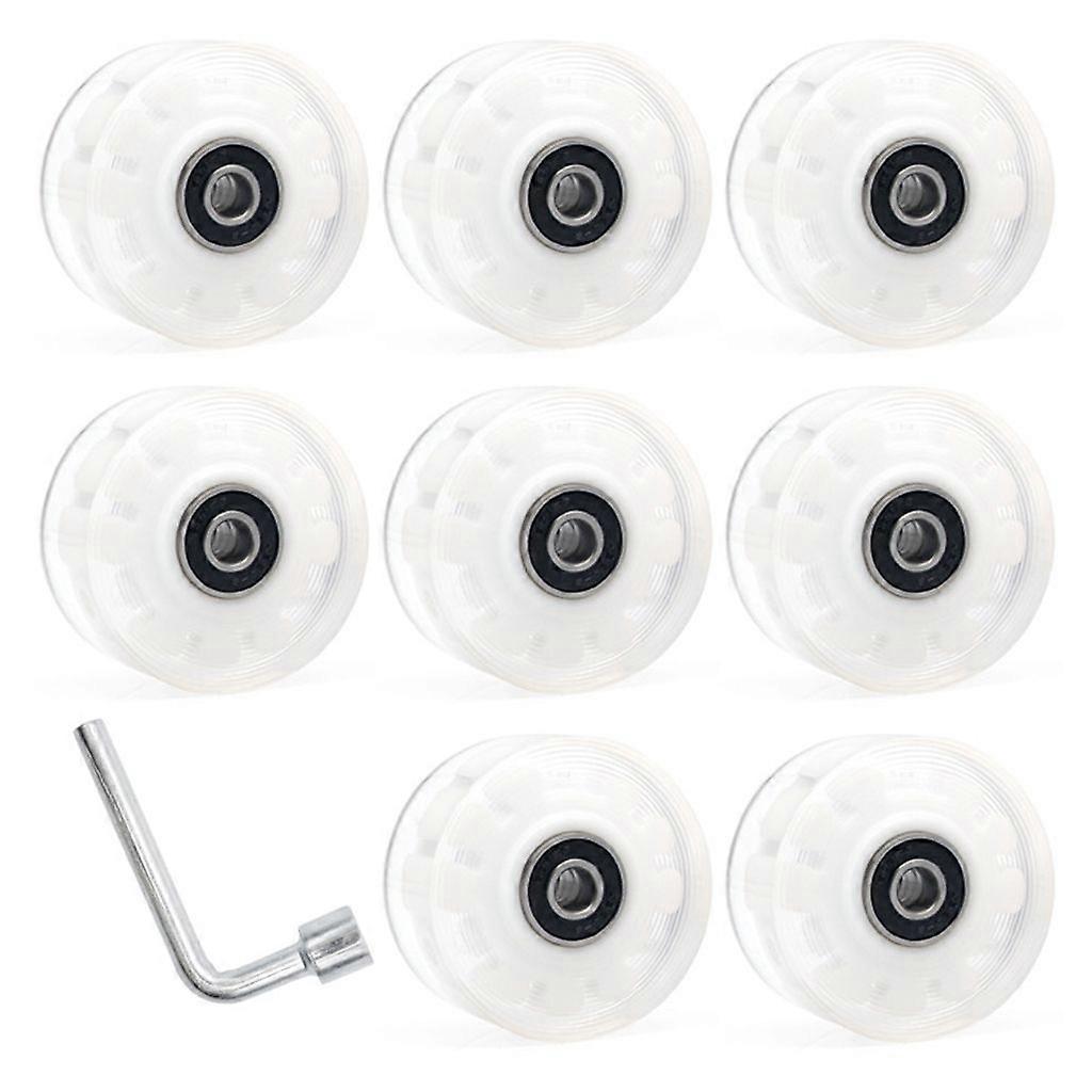 Roller Skate Wheels Double Row Roller Skate Accessory Quads Skate Replacements