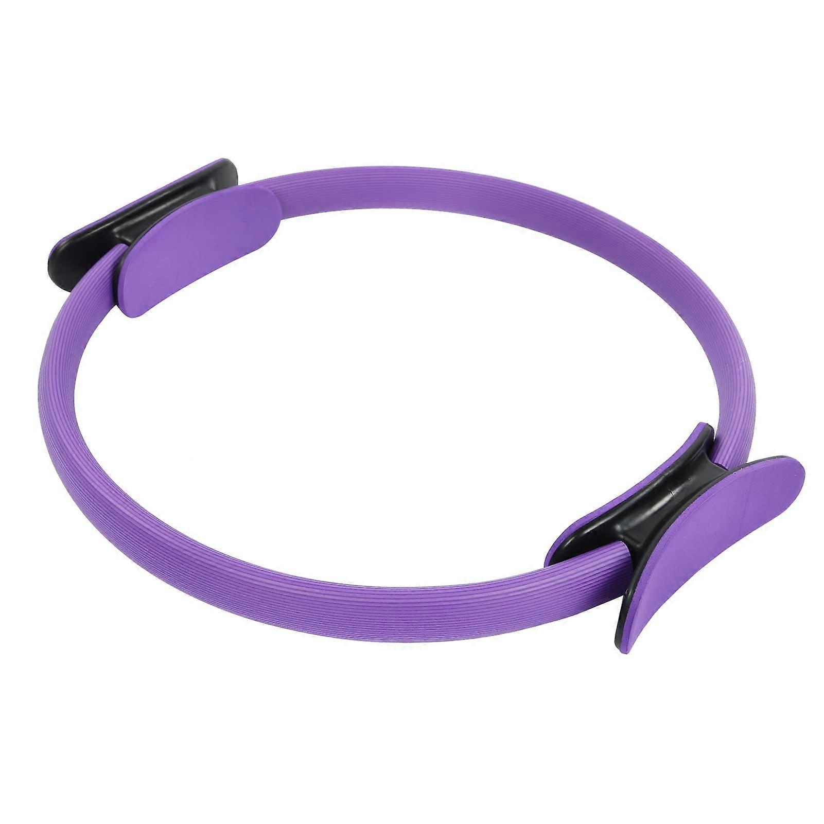 Yoga Pilates Ring for Core Training and Fat Burning, Purple Magic Circle for Body Sculpting and Strengthening Workouts