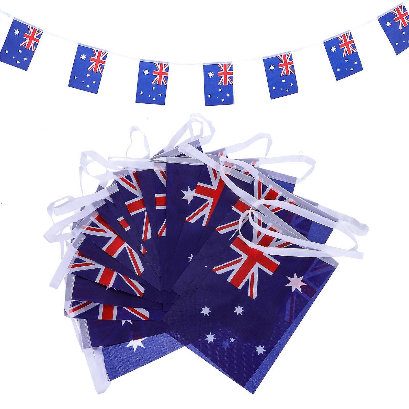 a refined and engaging product description based on your input:

 

**1 Set Australian Flag Banner PVC Bunting for Indoor & Outdoor Decorations |