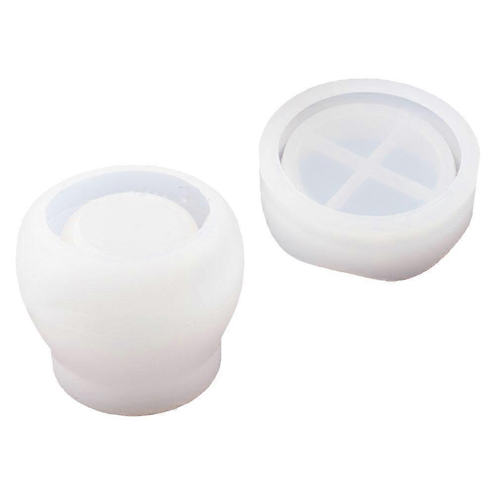 1 Set DIY Jewelry Storage Box Mold with Lid – Silicone Mold for Crafting Storage Containers, Pudding Cups, Epoxy Resin Projects