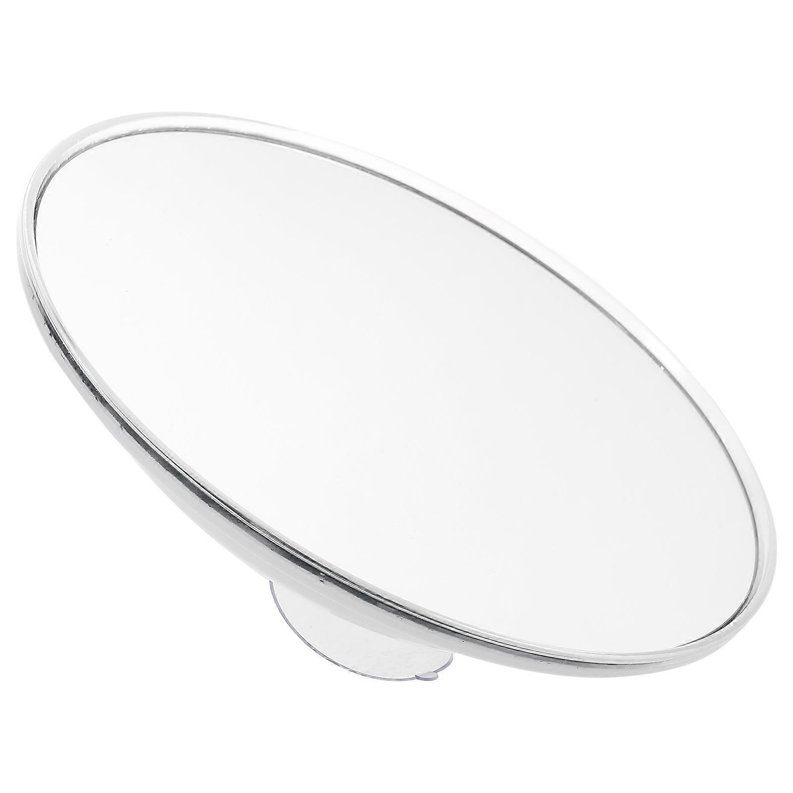 Compact Suction Mirror for Bathroom, Featuring 7X Magnification for Precision