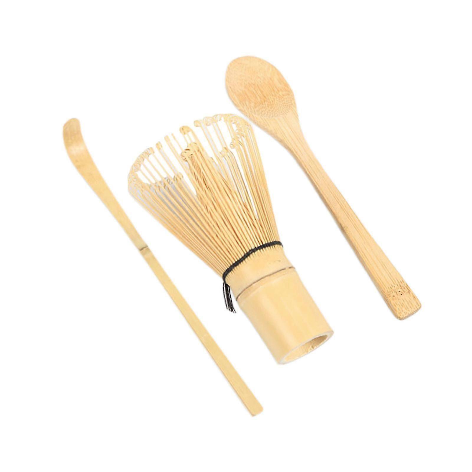3 κομμάτια Matcha Whisk Set για την παραδοσιακή τελετή Matcha και τα δώρα προετοιμασίας τσαγιού