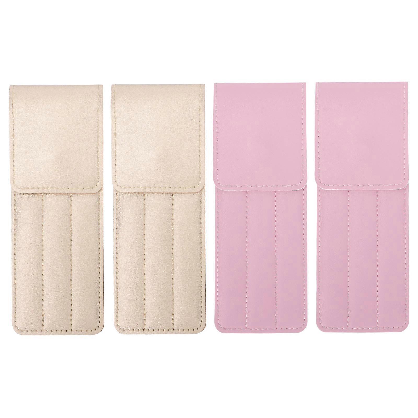 4pcs Convenient Storage Bags for Multipurpose Face Beauty Accessory Holders