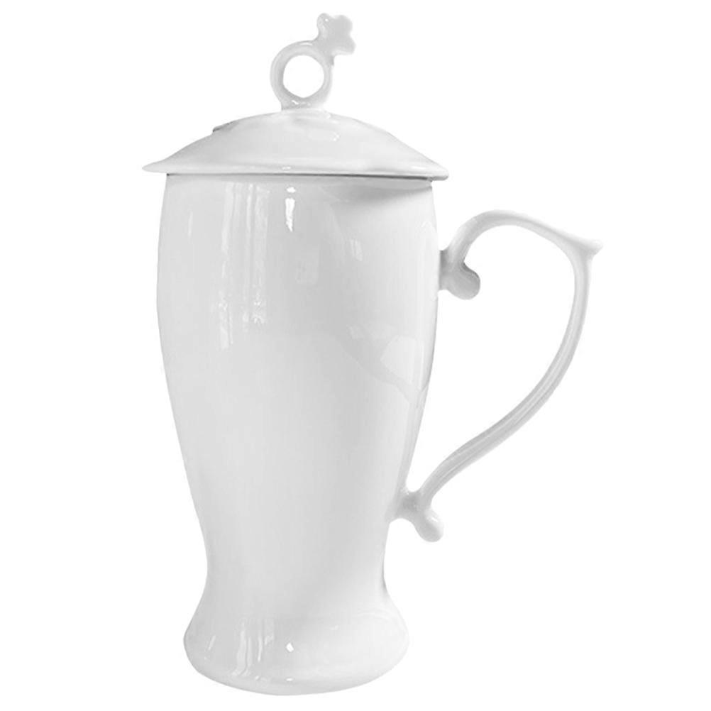 Ceramic Coffee Cup Holds Beverages Mug Simple Style present Occasions 375ML 1Set