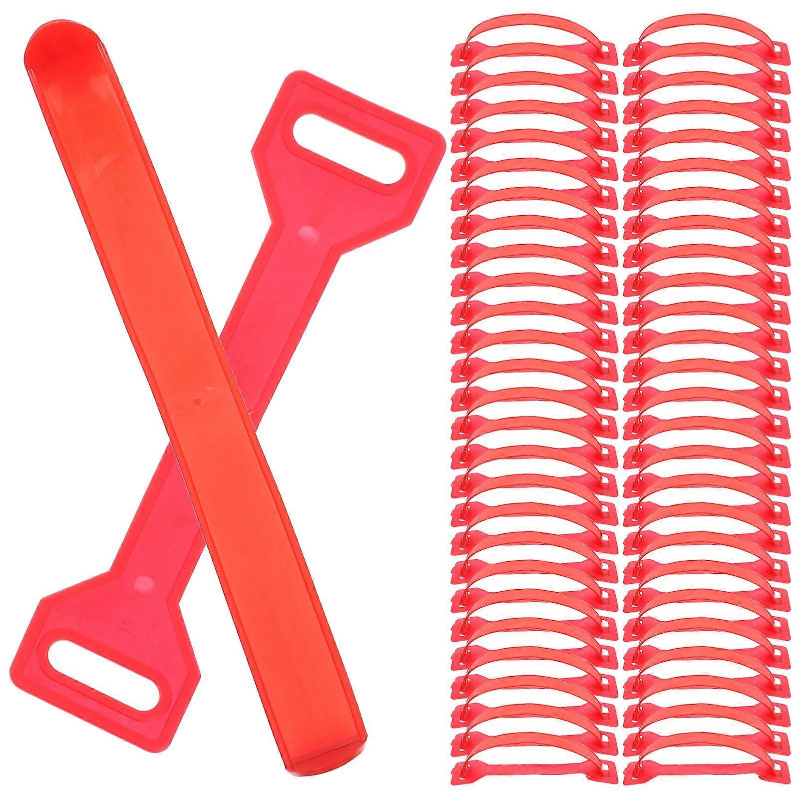 100pcs Carrying Straps Versatile Reusable Strap Gift Box Handle for Carrying Moving