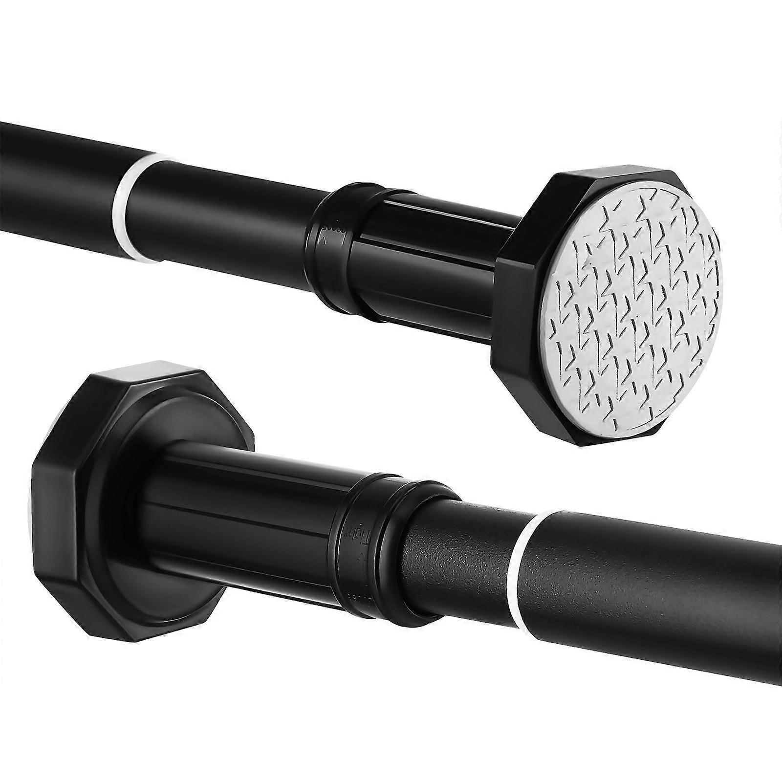Adjustable Stainless Steel Tension Rod for Shower Curtains & Clothes Drying – Heavy Duty Stability, No Drill Installation, Telescopic Design for