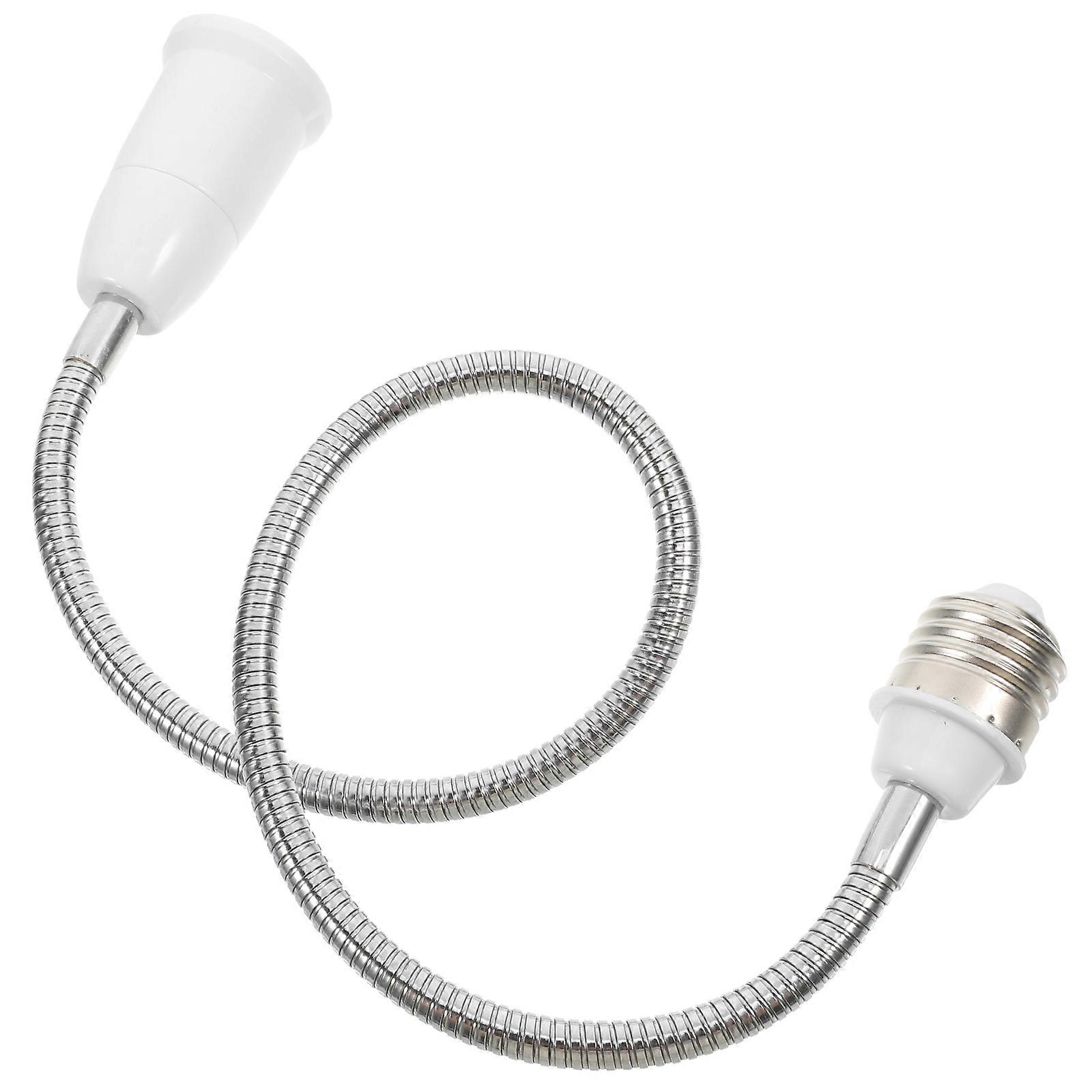 Light Socket Adapter Flexible Extension Arm For Lighting Fixtures Indoor Use Multi-angle Illumination 60.00X3.70X3.70CM 1Pcs