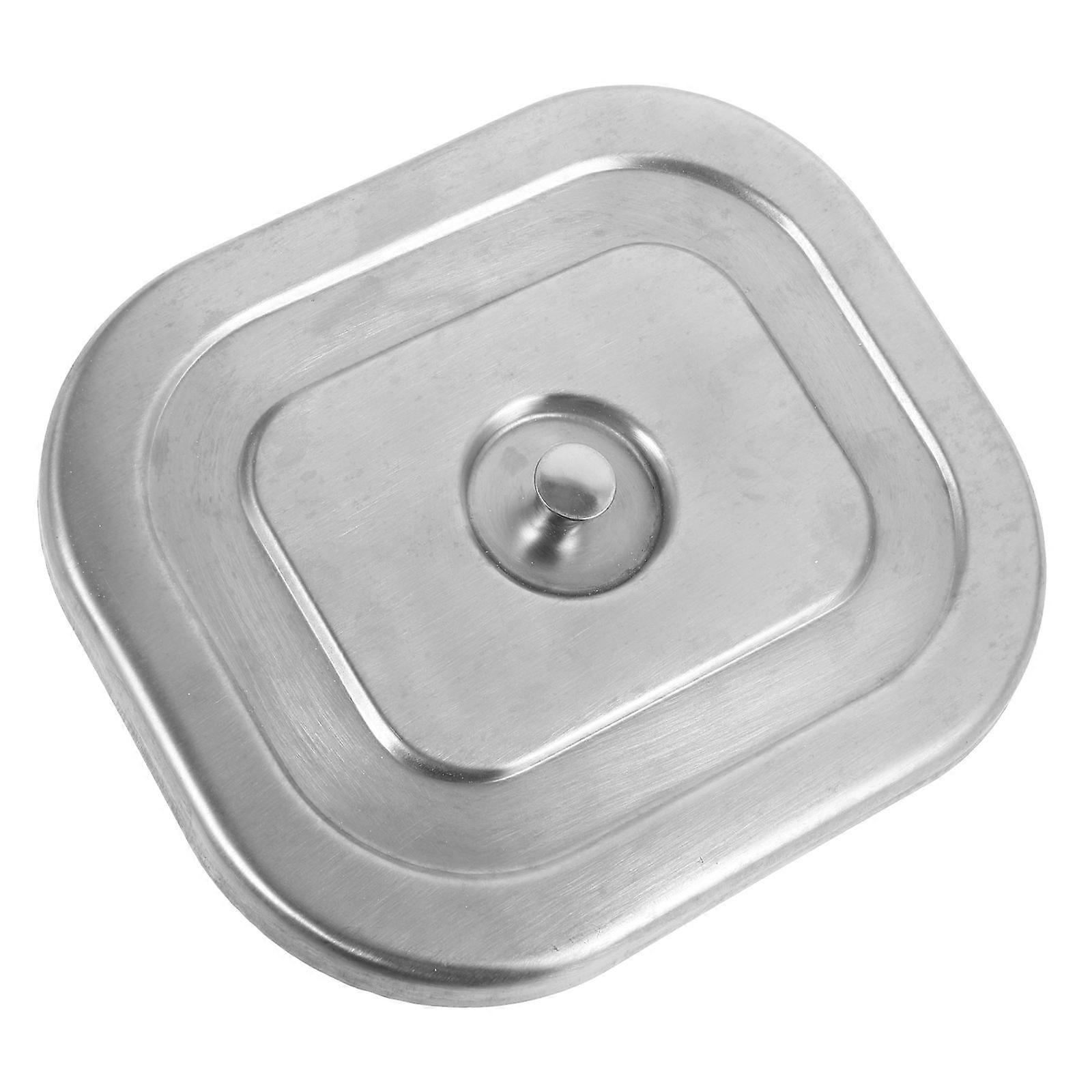 Waste Bin Lid Rectangular Trash Bin Lid Odor Prevention Desktops Households .00X17.80X3.00CM 1Pack