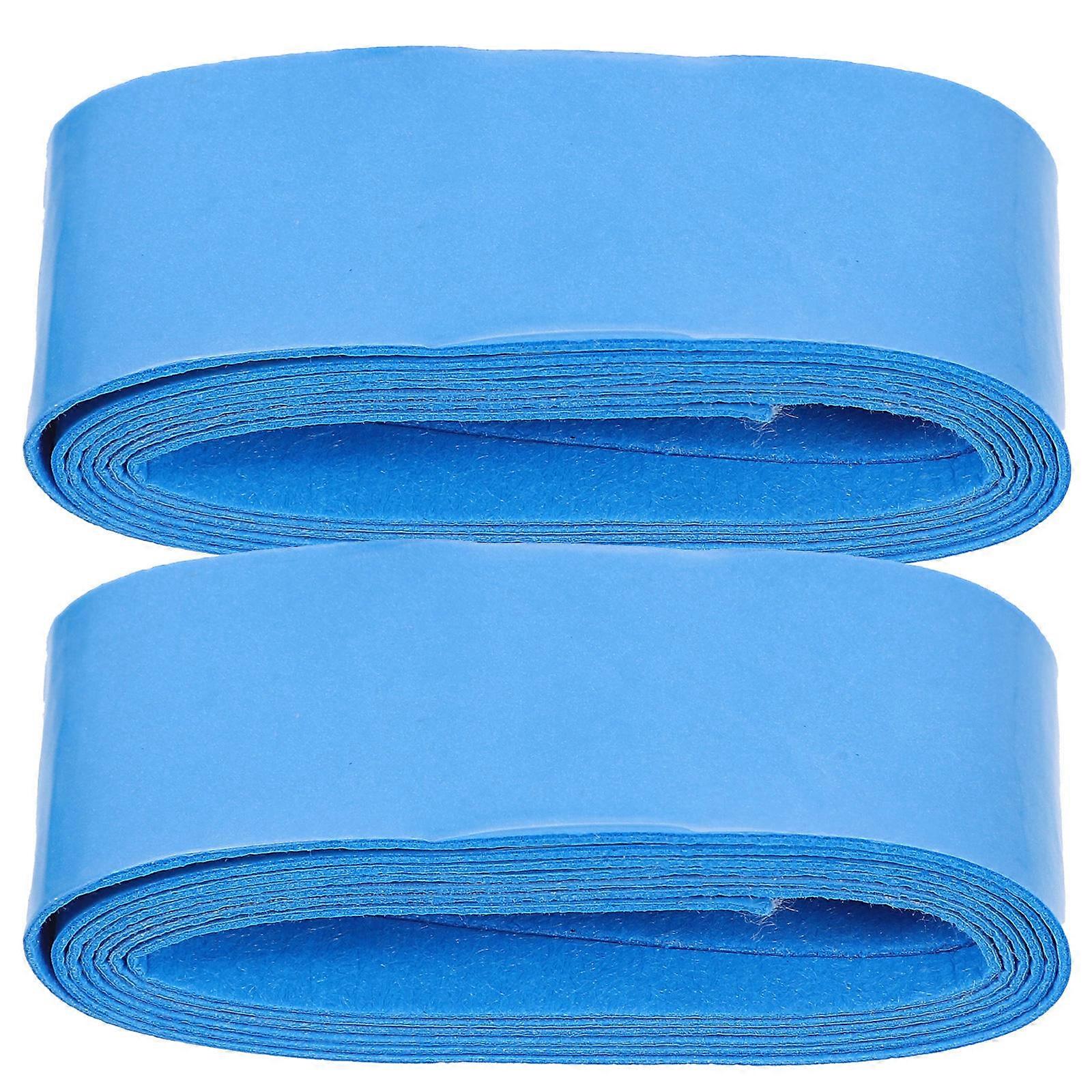 Grip Tapes For Rackets Tennis Racket Grip Tape Nonslip Sports Blue 110x2.5cm Absorbent 2 Rolls