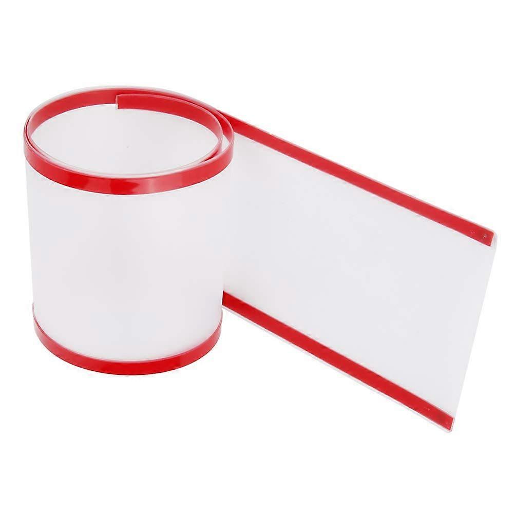 Security finger pinch protector for transparent door 120 X 17 cm