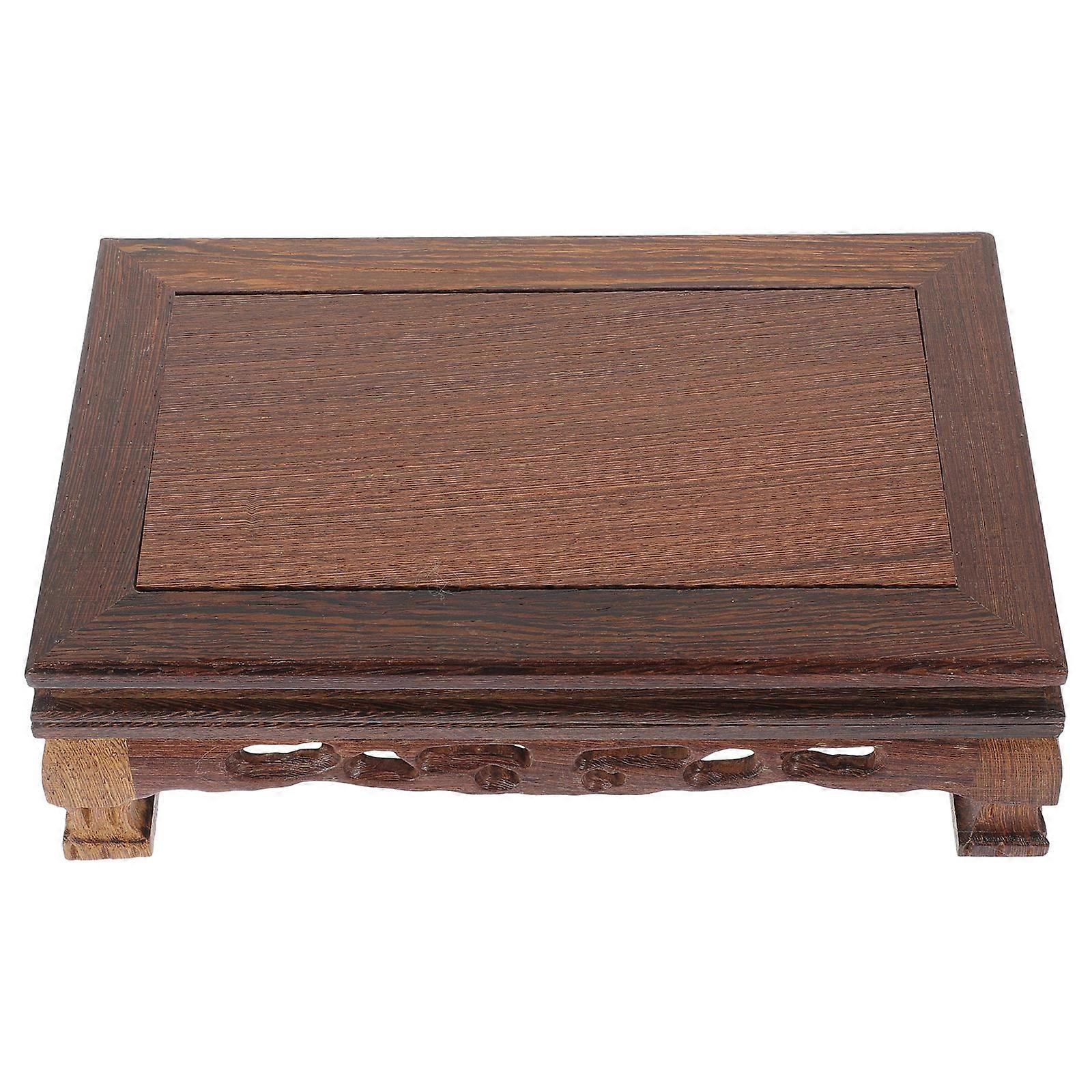 Antique Display Base Rack for Teapot, Artware Storage with Smooth Edges – Home Office Decor for Crafts and Collectibles Showcasing