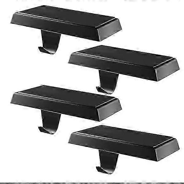4pcs κάτοχοι κάλτσας Χριστουγέννων μετάλλων για τις βαρέων καθηκόντων κρεμάστρες καλτσών μανδύα που αποθηκεύουν τα χριστουγεννιάτικα στολίδια γάντζου για τον άνθρωπο τζακιών παραθύρων πινάκων μετρητή