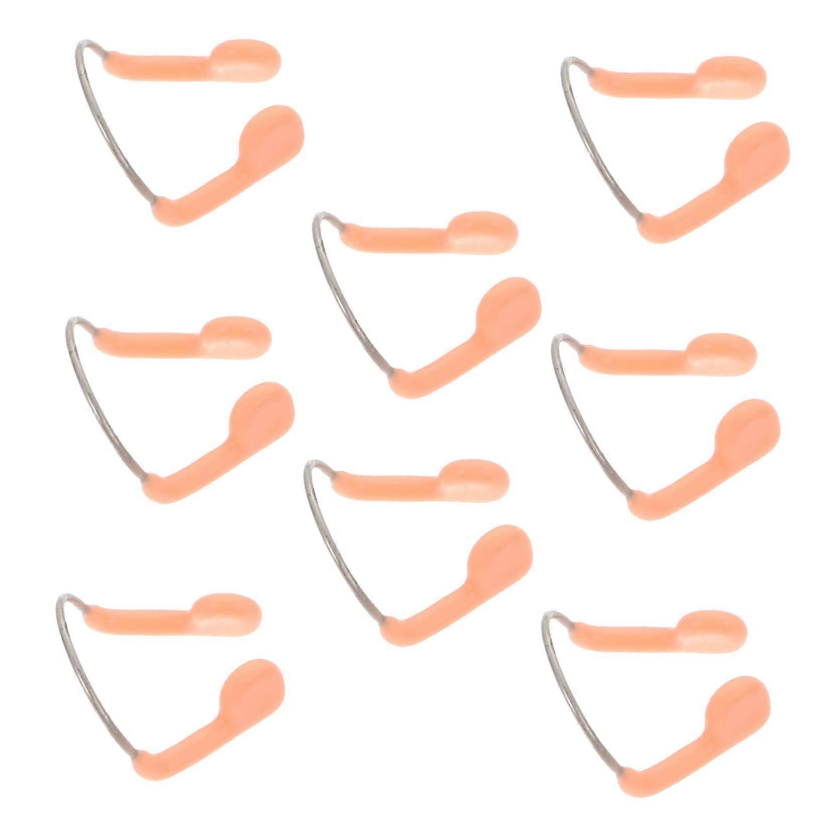 Nose Clip Pack of 3 for Swimming - Waterproof Anti-Choking Clips, Portable Pool Accessories, Nose Protection