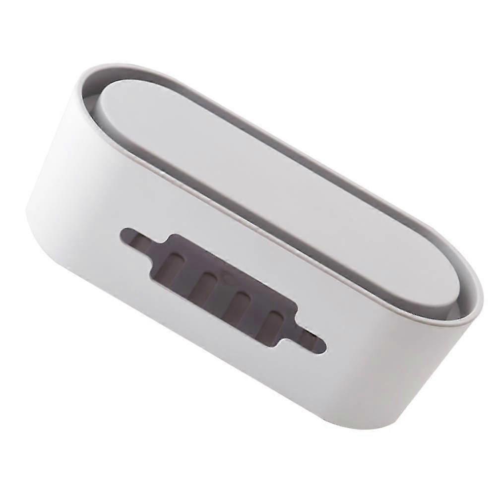 Charging Stations Storage Cable Organizer Rectangular Modern Utility Office Workers Wire Management 12.6x5.1x4.3in 1Pack