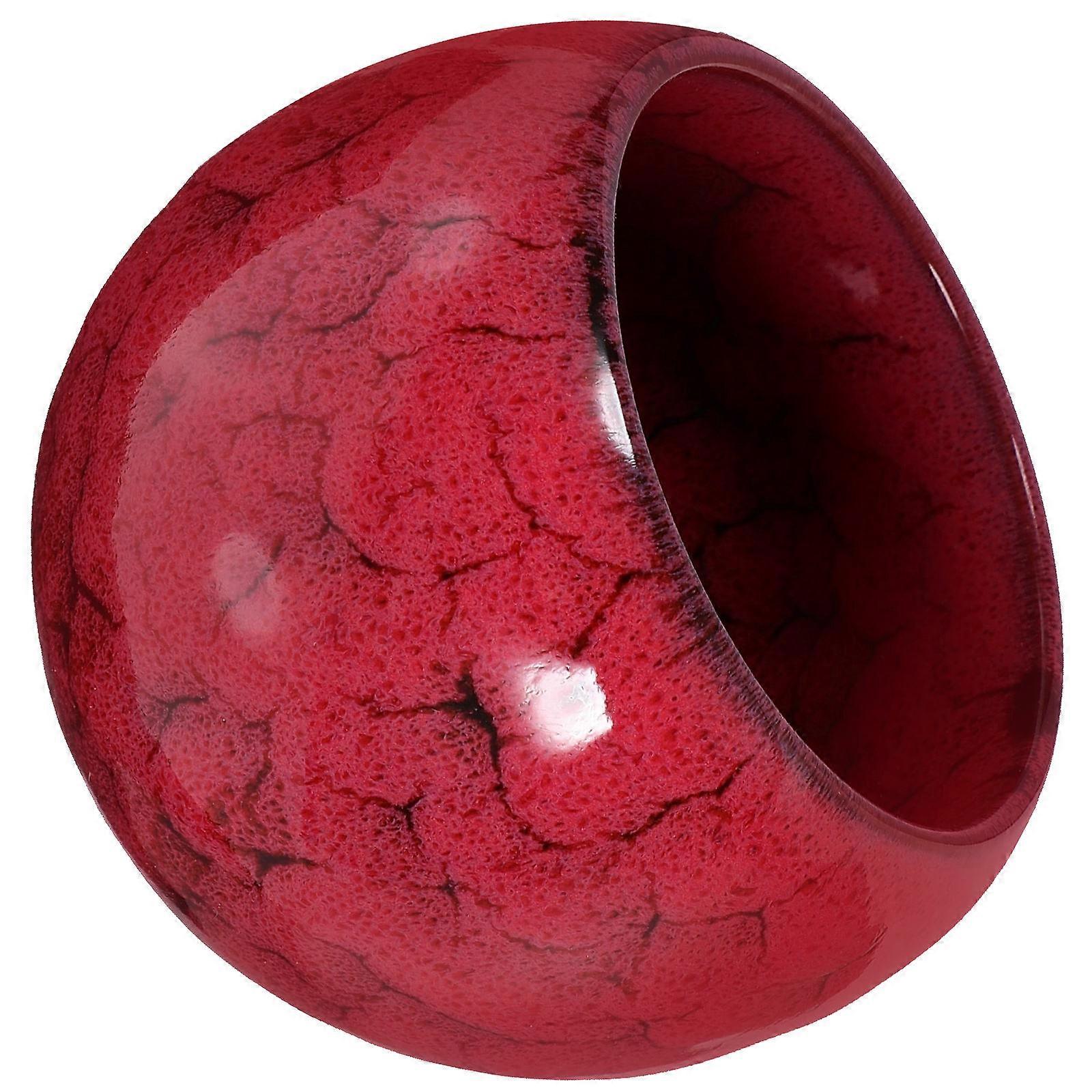 Reusable Tea Cup Ceramic Drinking Cup for Home Use Elegant Design Style .7X7.7X6CM 1Pcs