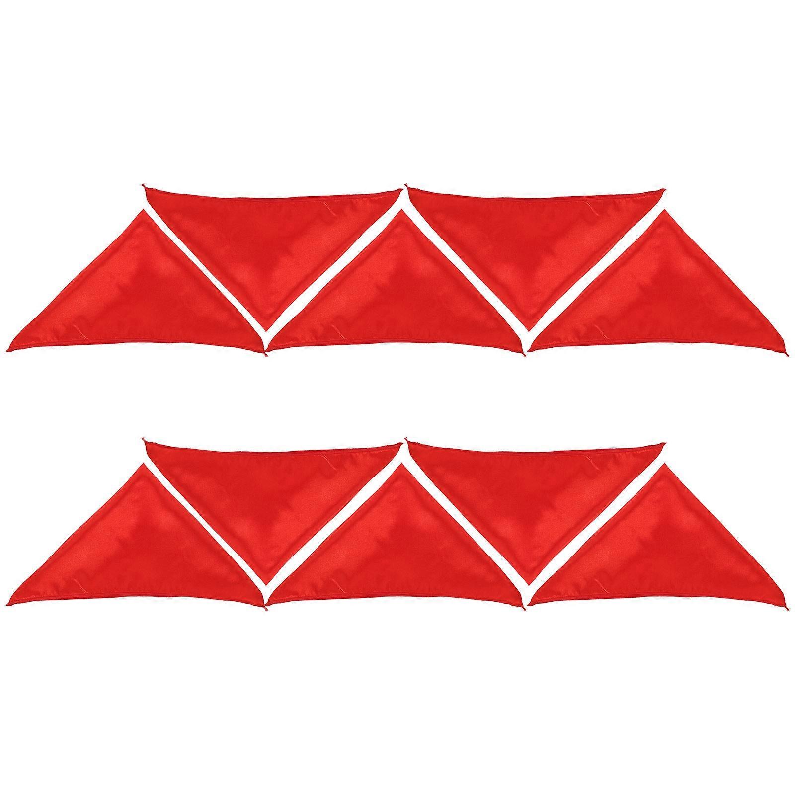 Dinner Napkins Cloth For Restaurant Events Polyester Reusable Washable 10 Sheets