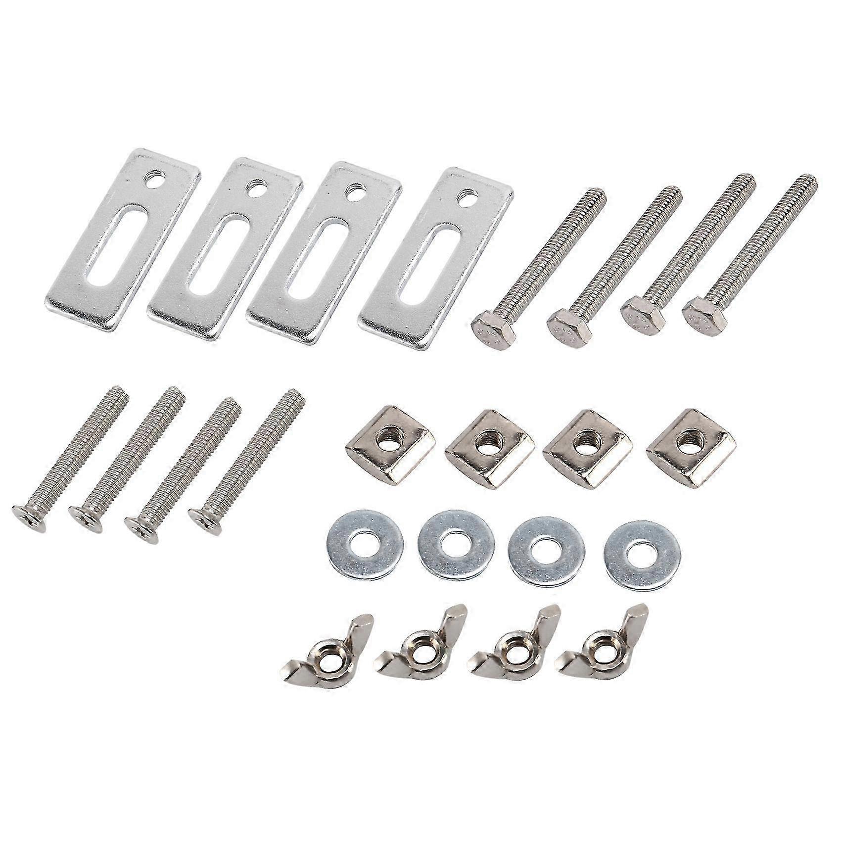 4 Pack T-Track Clamp,Mini T Track Hold Down Clamps Kit Compatible with 3018-PRO,3018-PROVer,1810-PRO Edition 0718