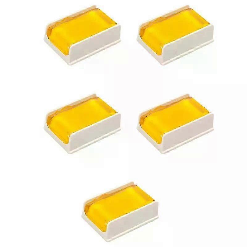 5PCS White Bow Rosin Greek Pitch Friction-Increasing Rosin Fit For Violin Viola Cello Bow String Instrument Durable