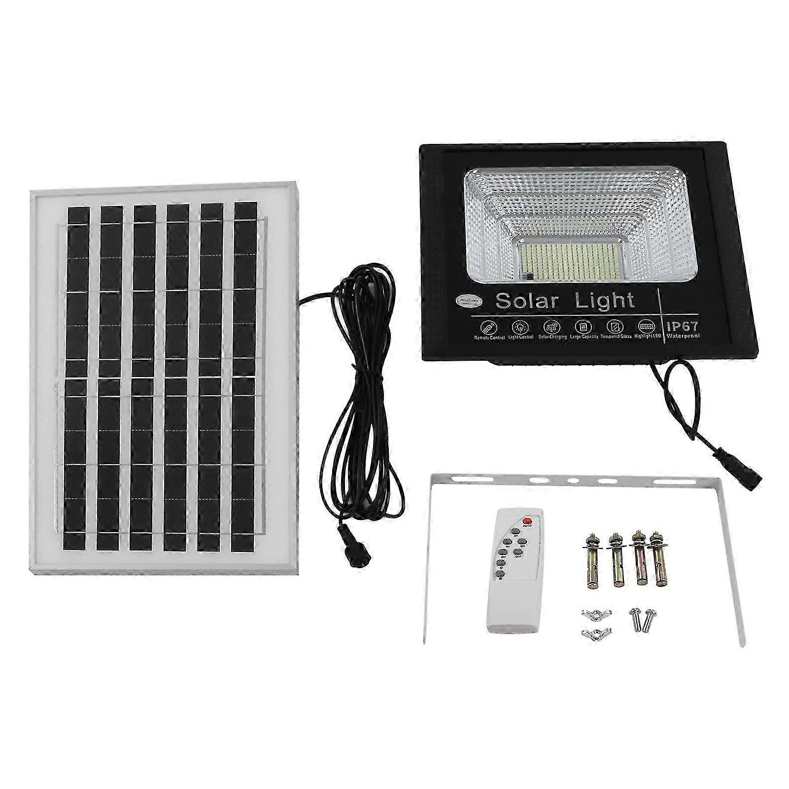 8W 6V Solar Panel Light with Remote Control and Timer Function, IP67 Rated Solar Street Lamp
