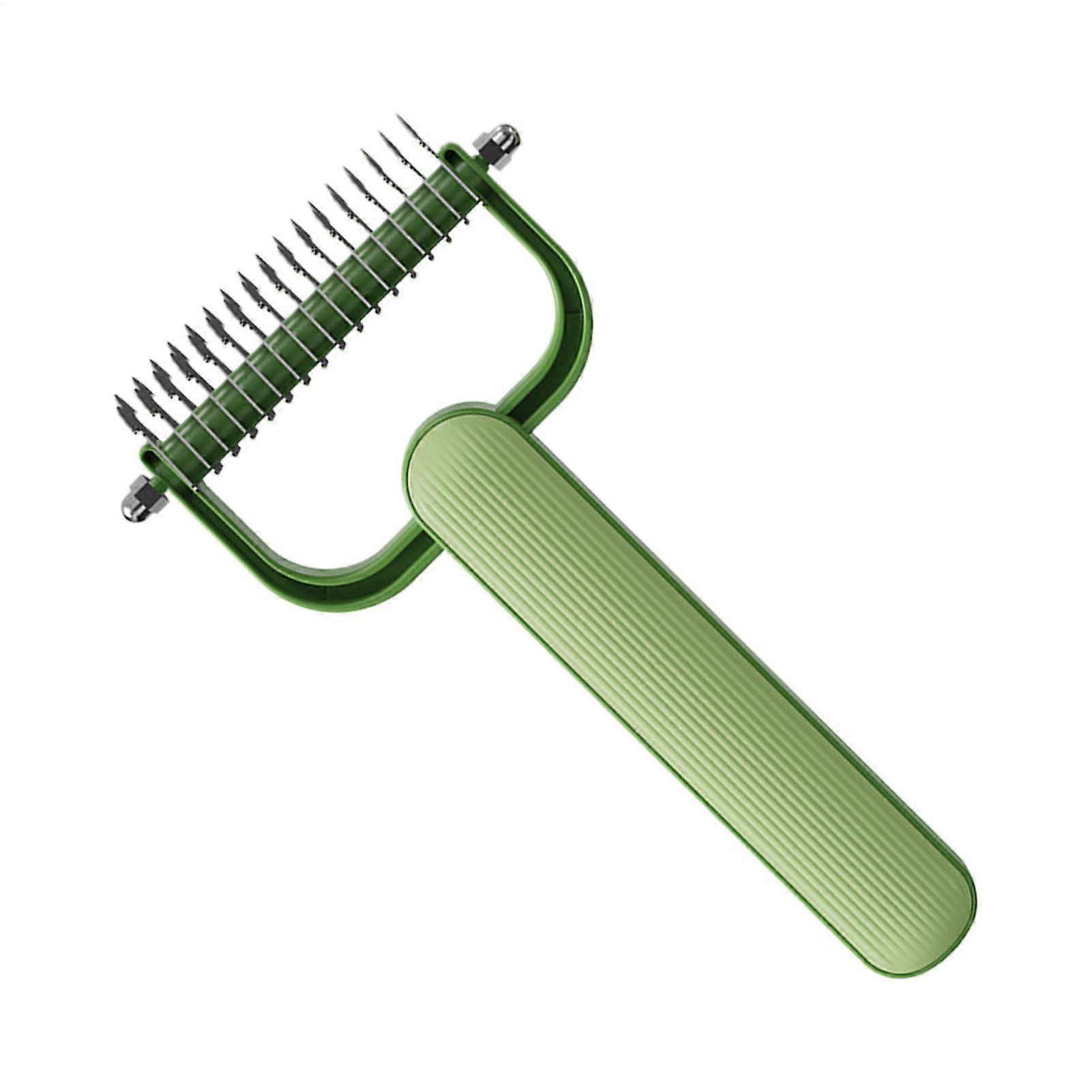 Grooming Combs For Dematting: Pet Dematting Rake, 17x9.5x2.4 cm, Knot Remover For Dogs And Cats